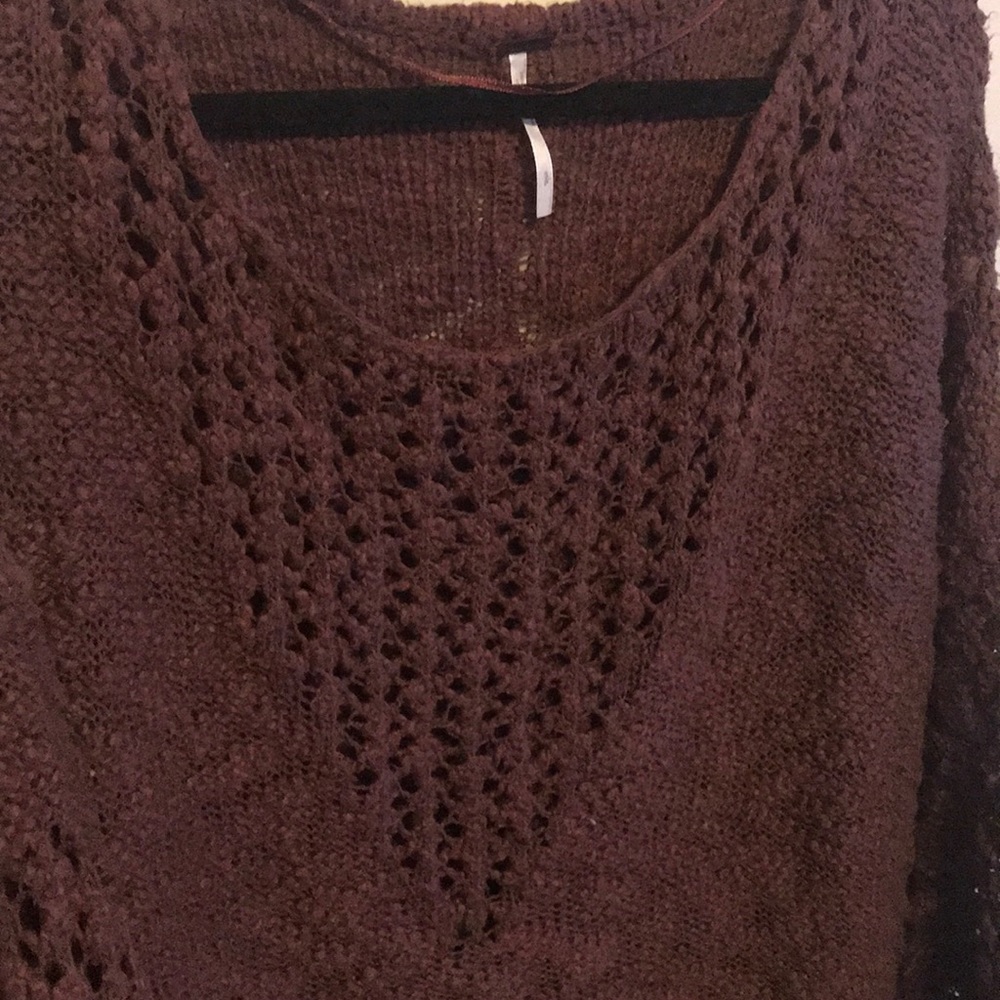 Free People Purple Sweater - Picture 4 of 4
